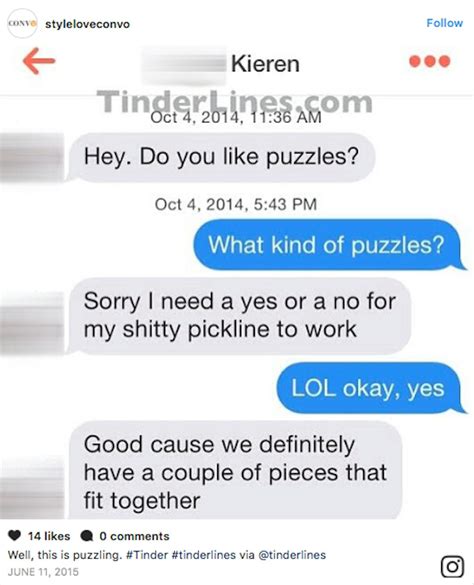 beste openingszinnen tinder|36 Tinder Opening Lines To Get A Response In 2024